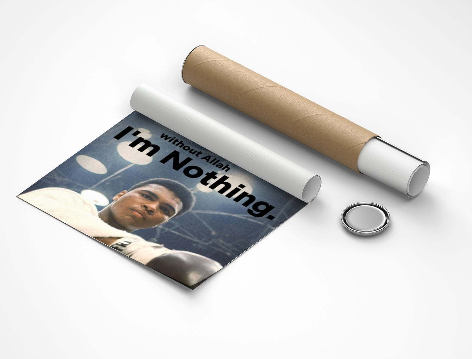 Rolled poster