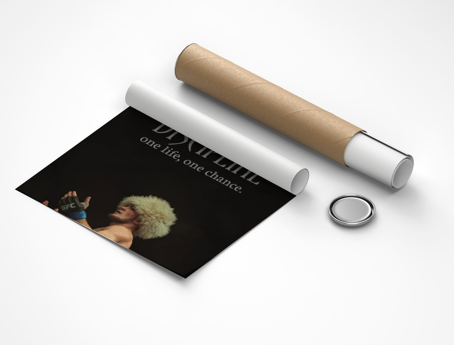 Rolled poster