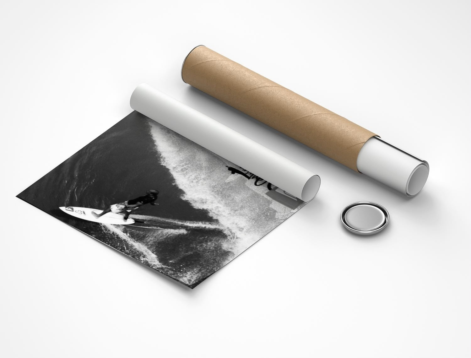 Rolled poster