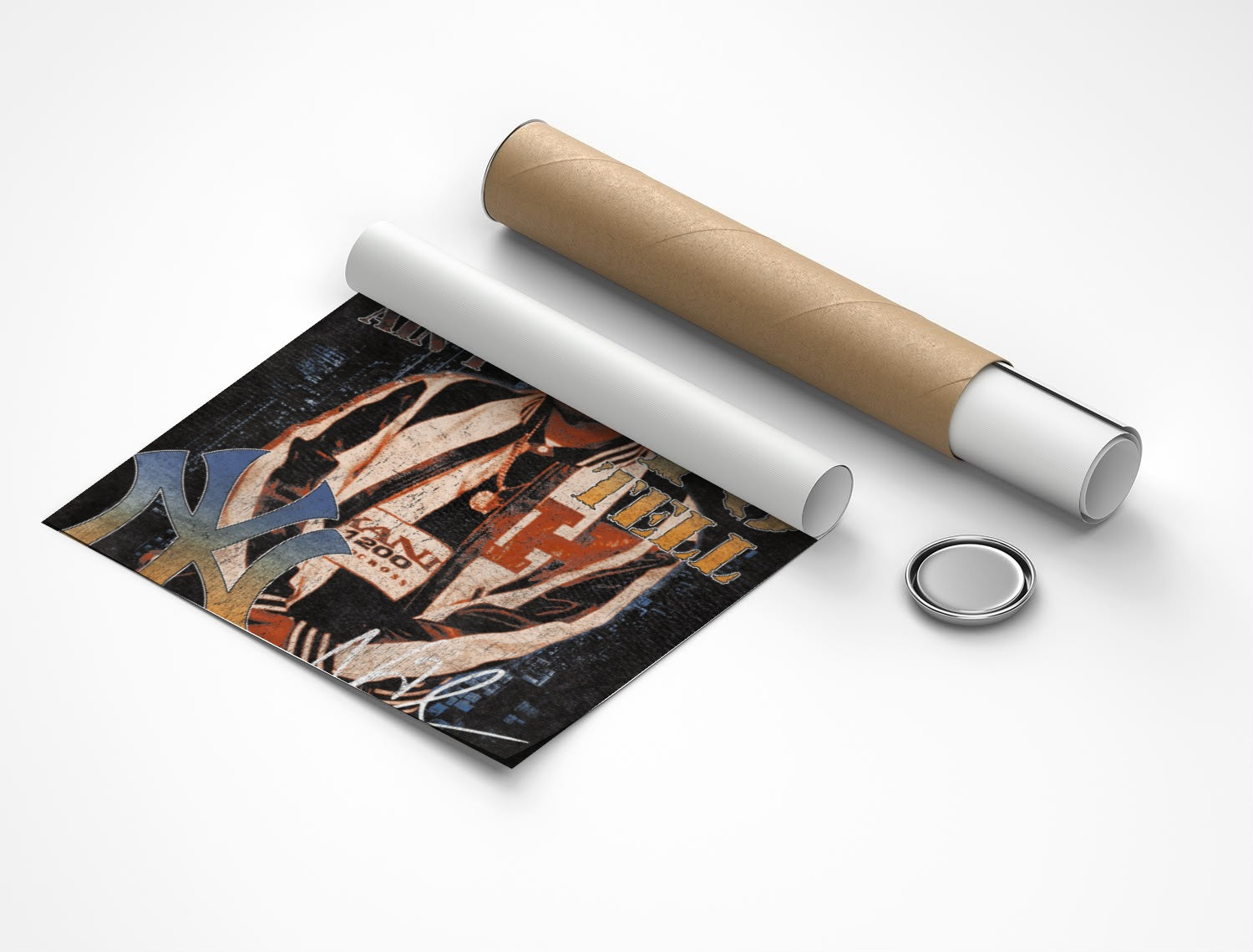 Rolled poster