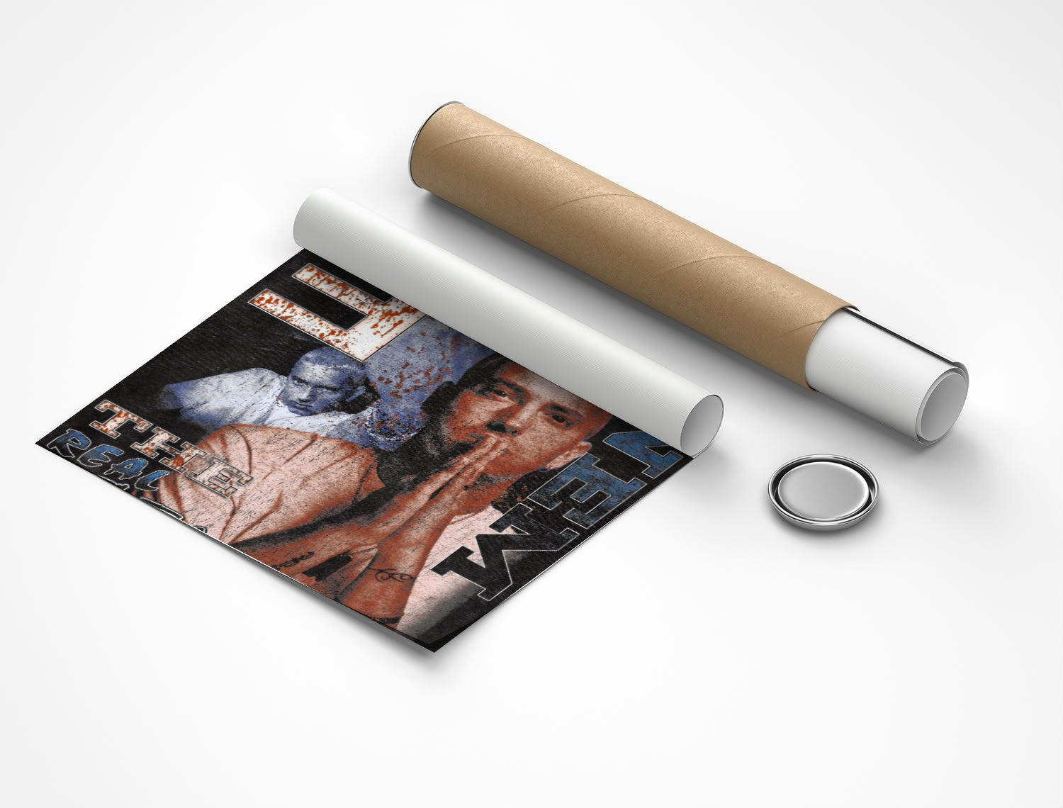 Rolled poster