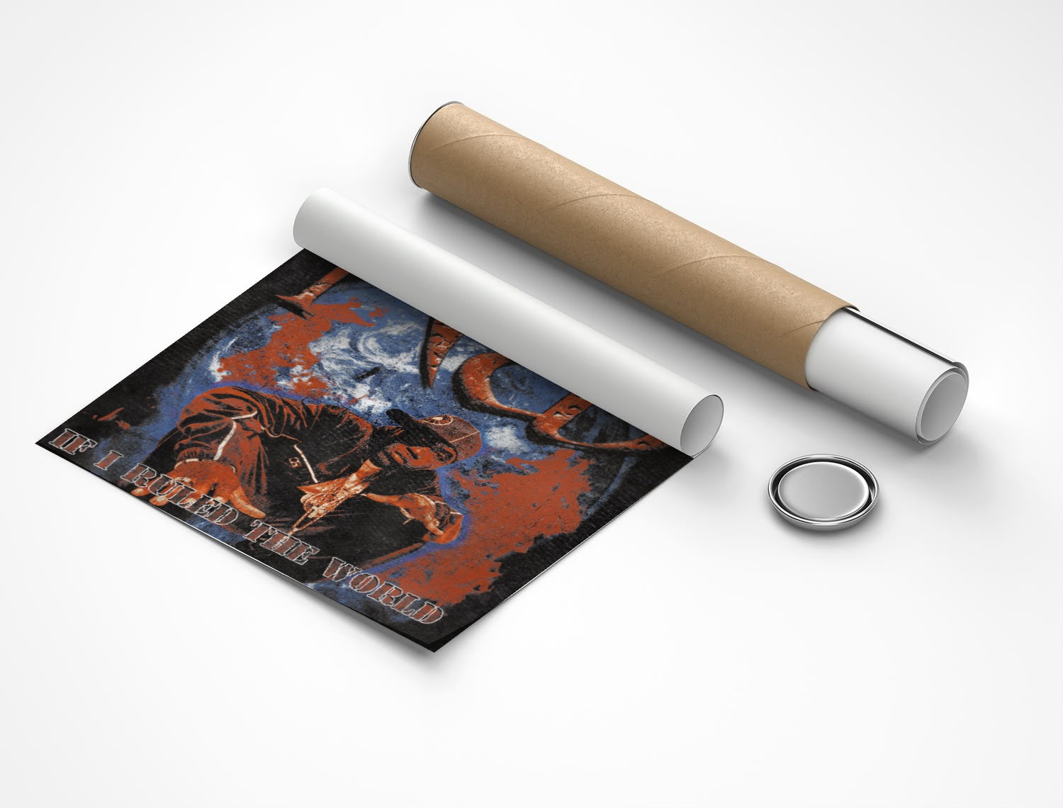 Rolled poster