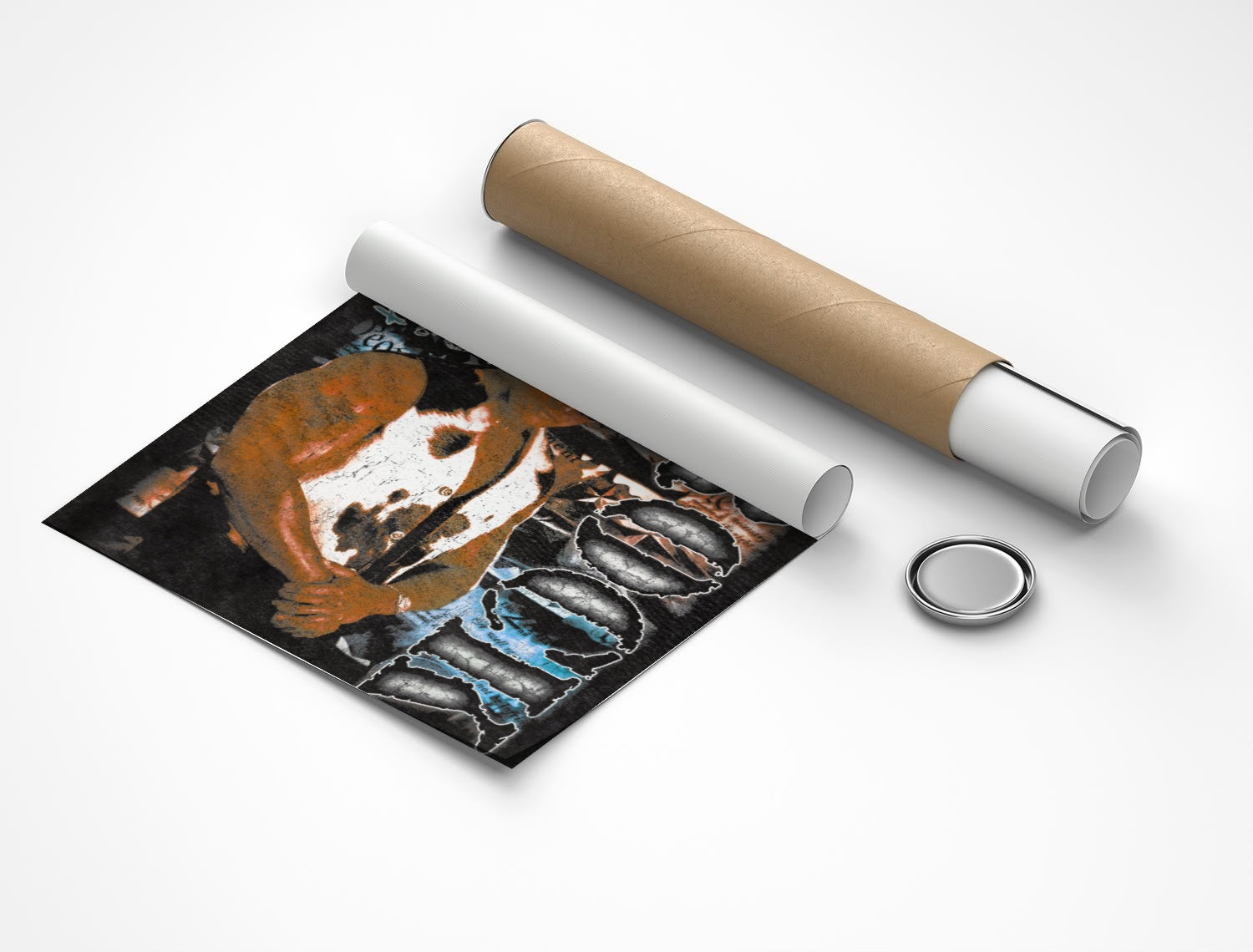 Rolled poster