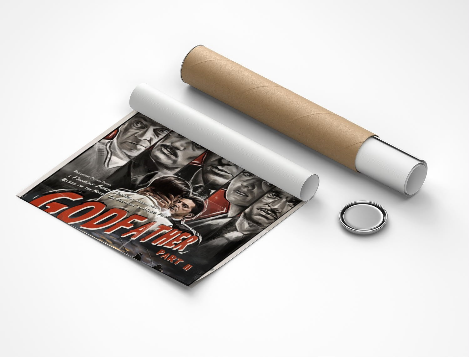 Rolled poster