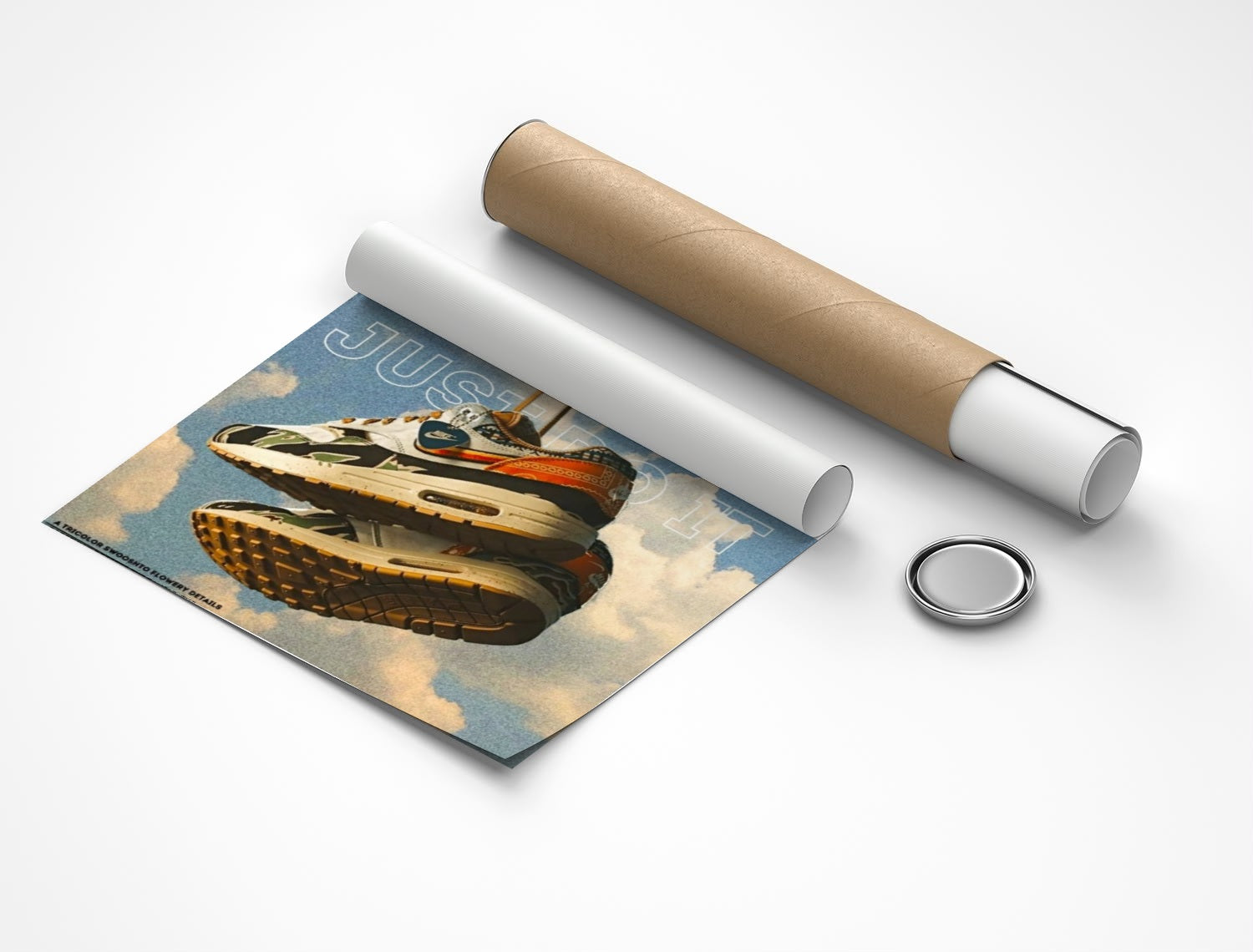 Rolled poster