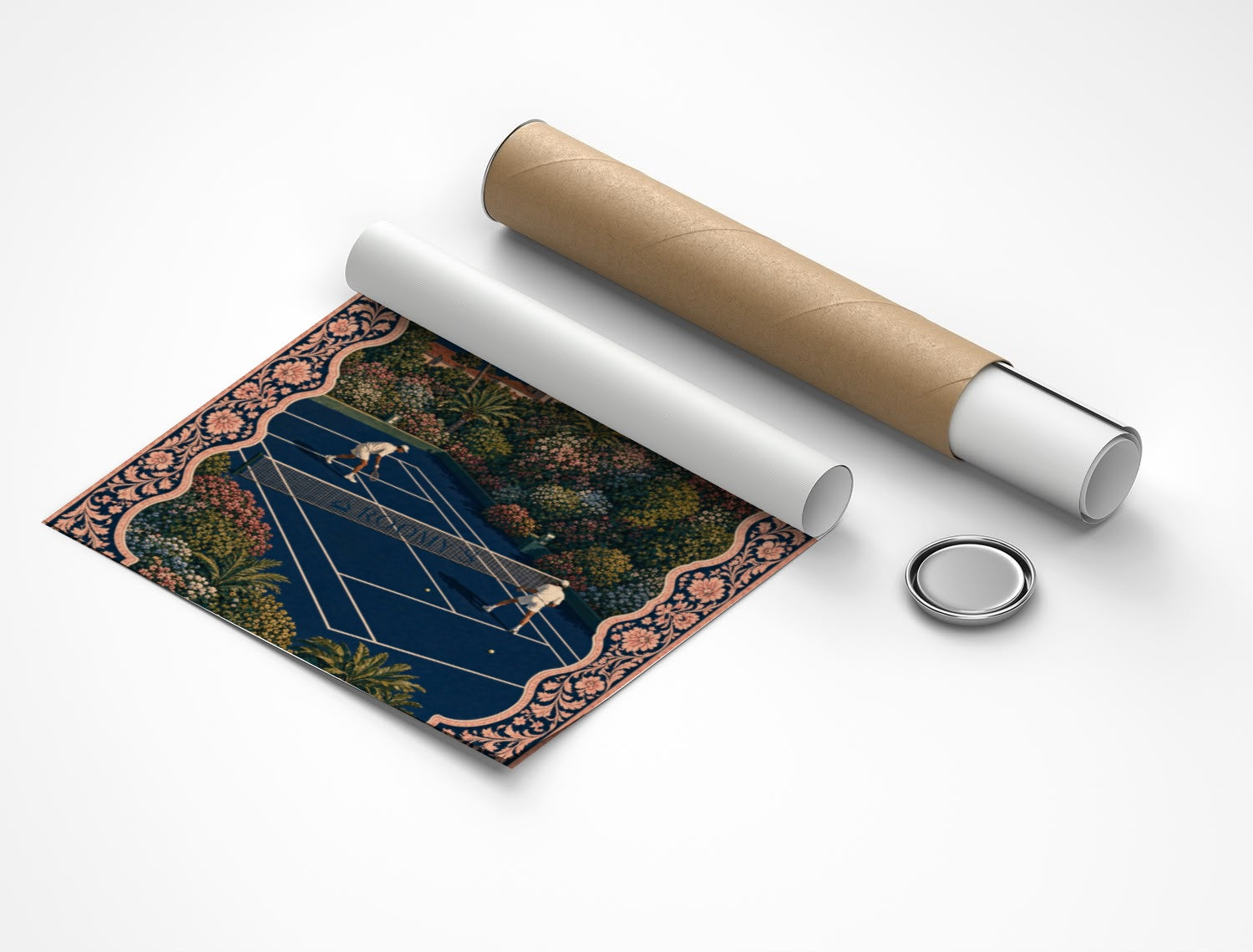 Rolled poster