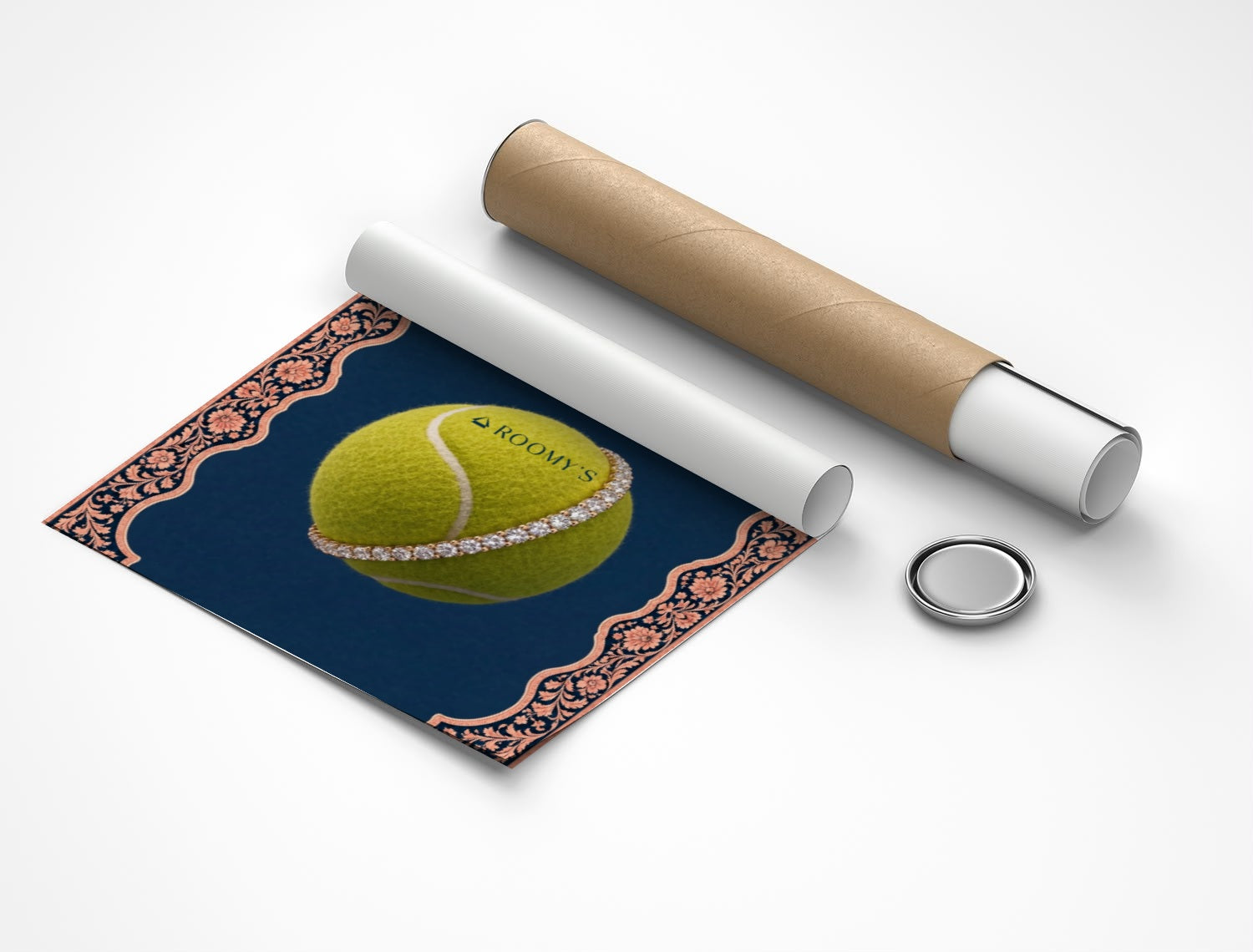 Rolled poster