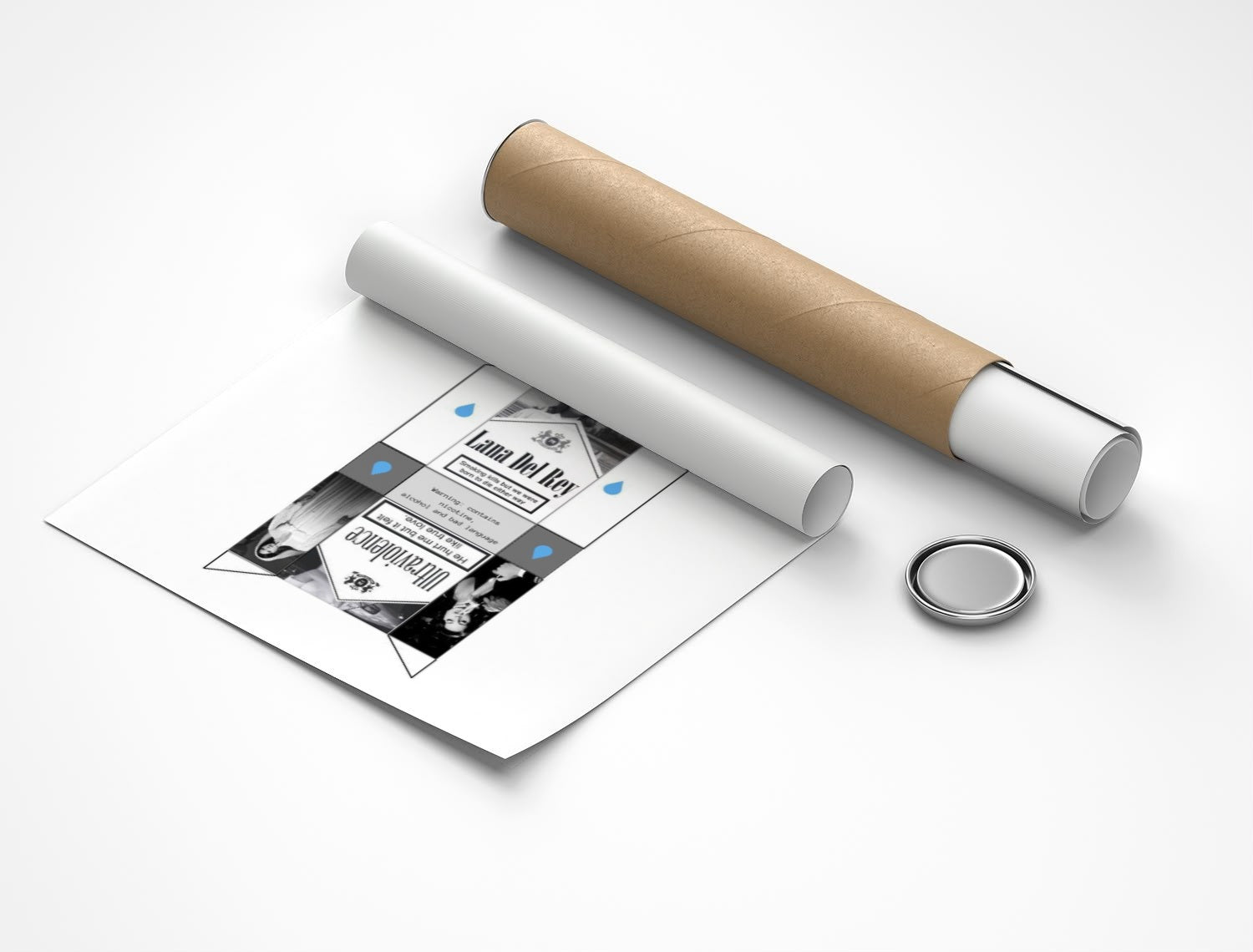Rolled poster