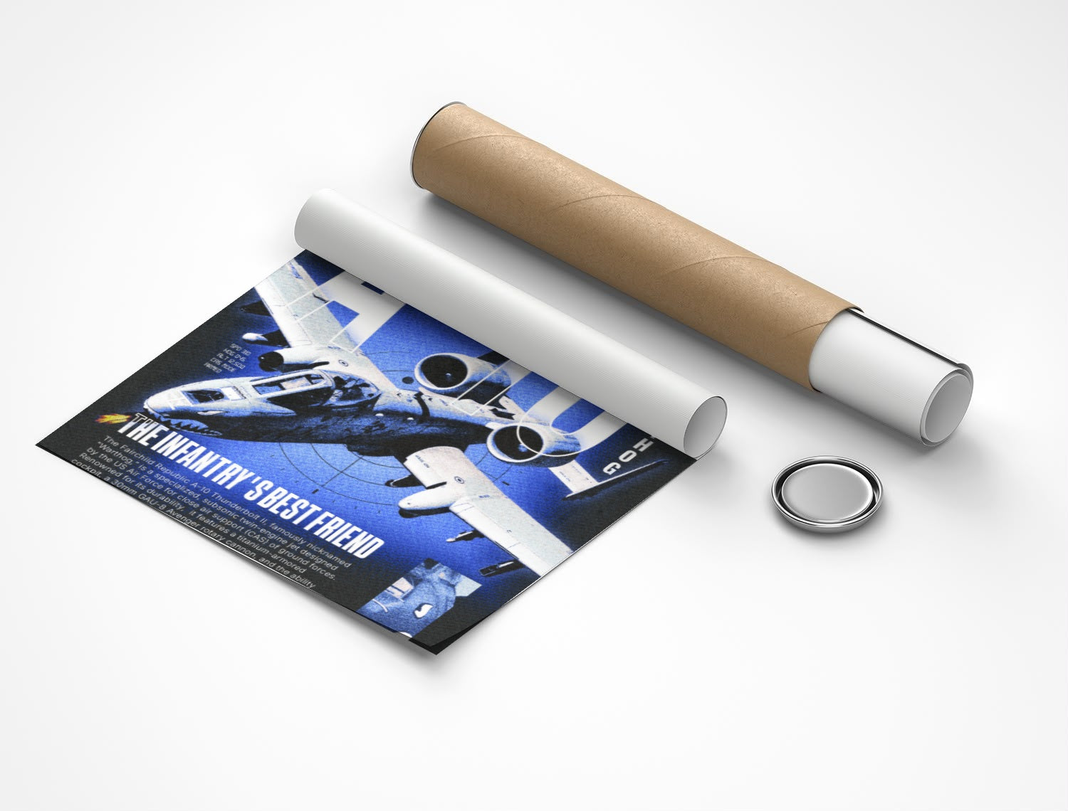 Rolled poster