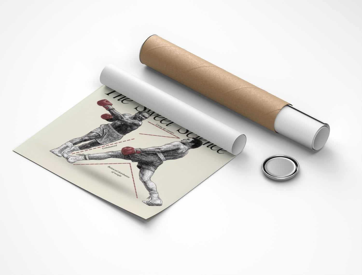 Rolled poster