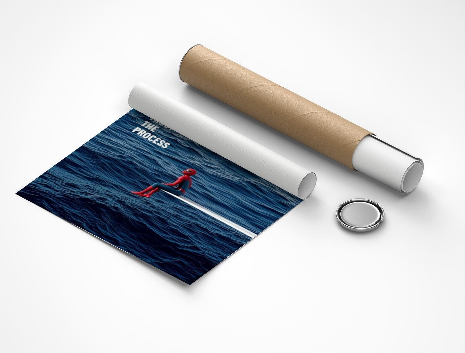 Rolled poster