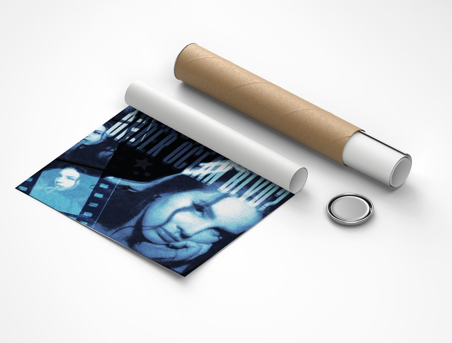Rolled poster