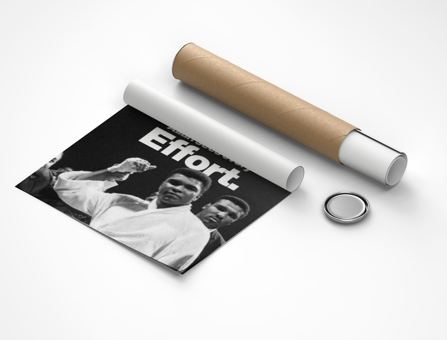 Rolled poster