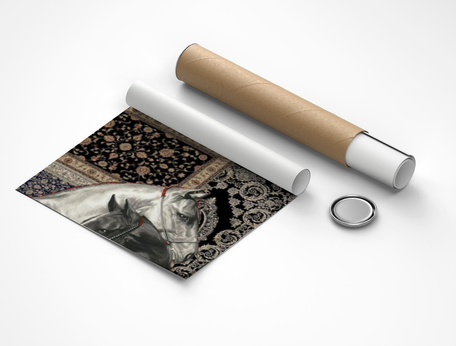 Rolled poster