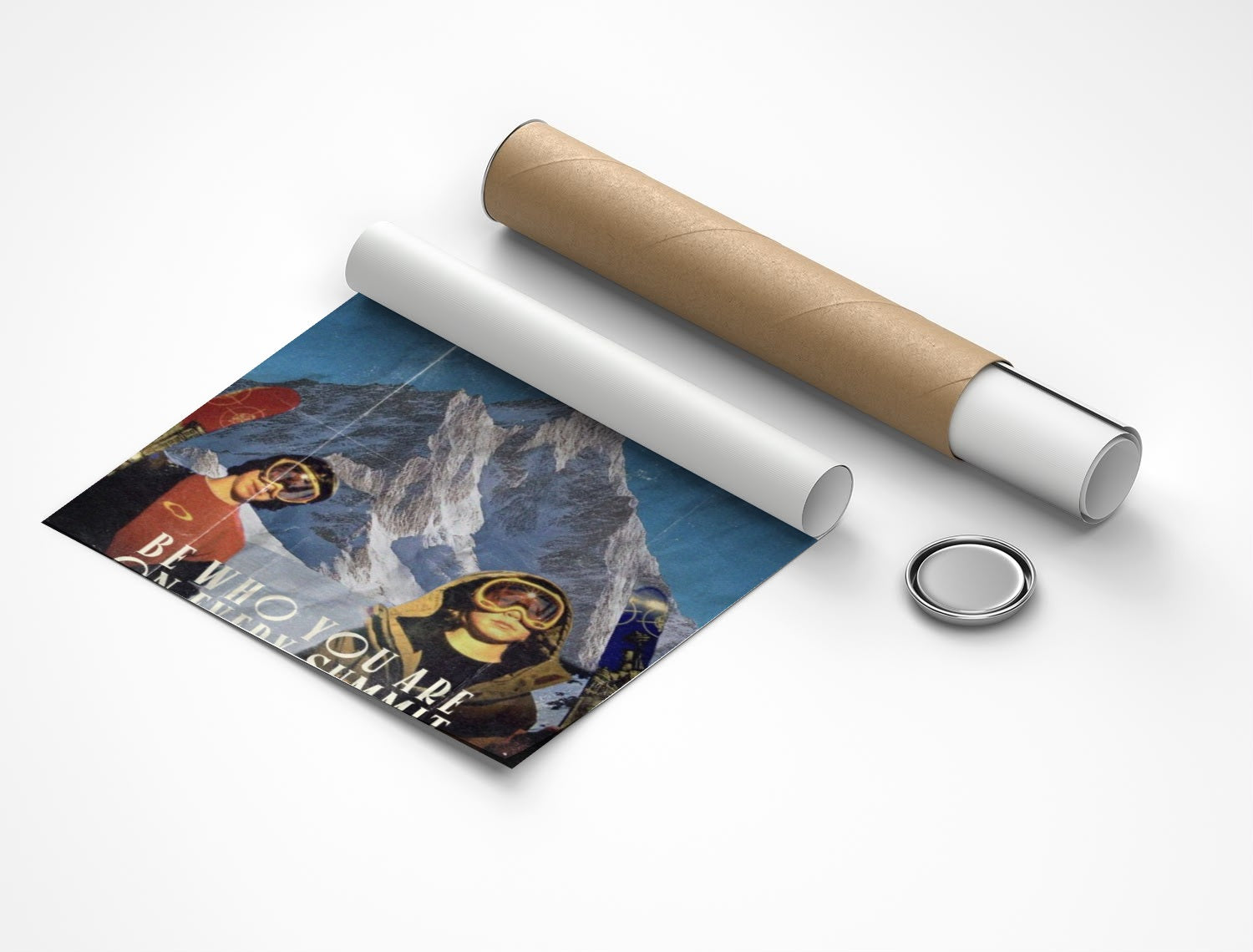 Rolled poster
