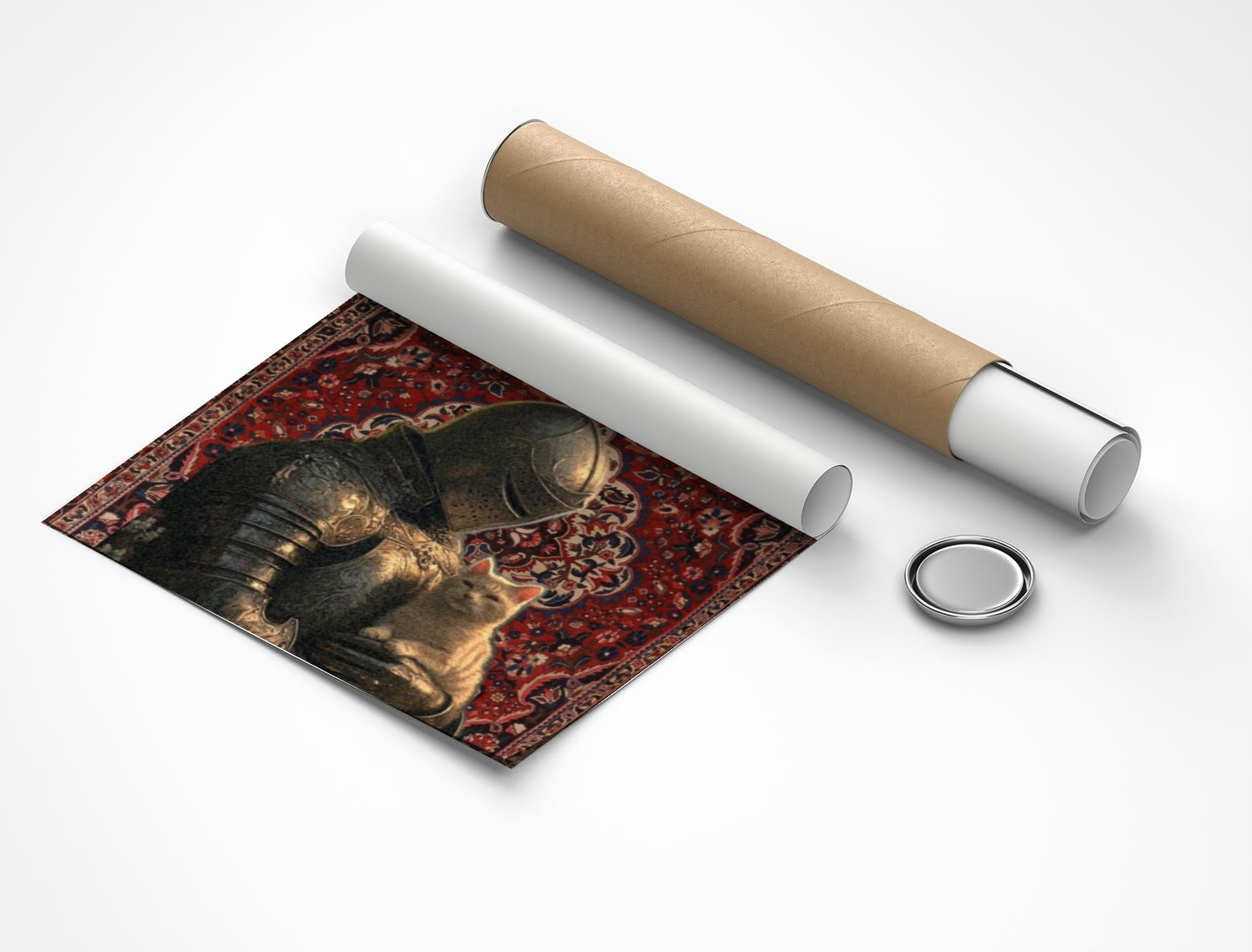 Rolled poster