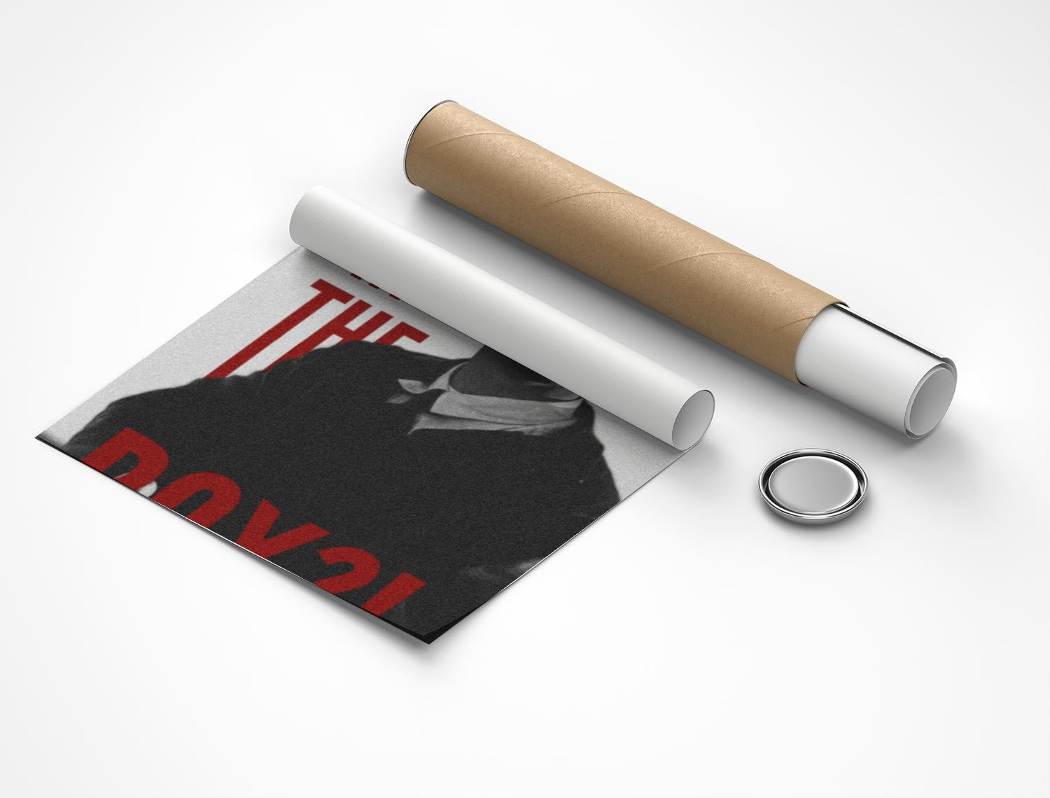 Rolled poster