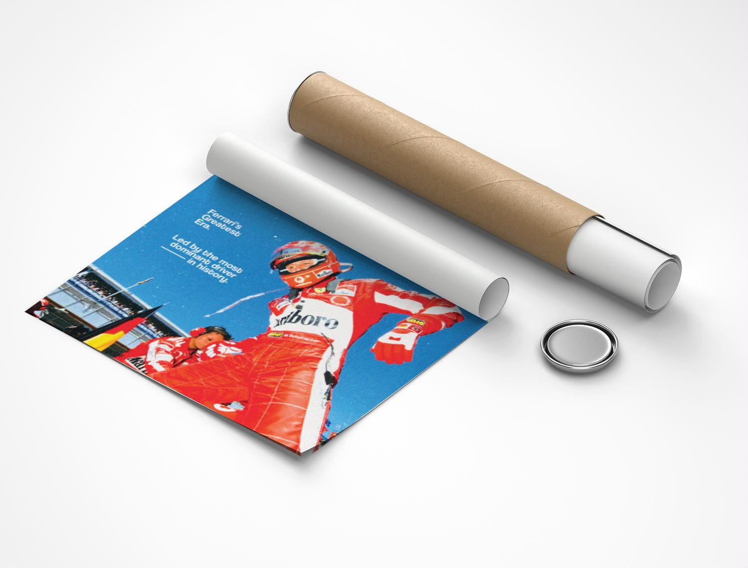 Rolled poster