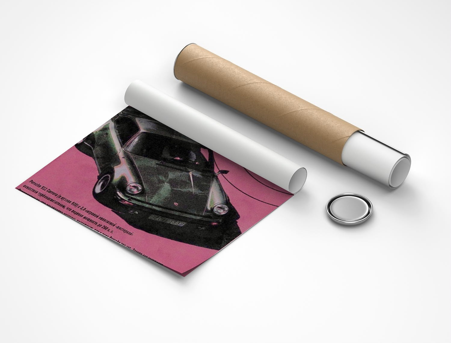 Rolled poster