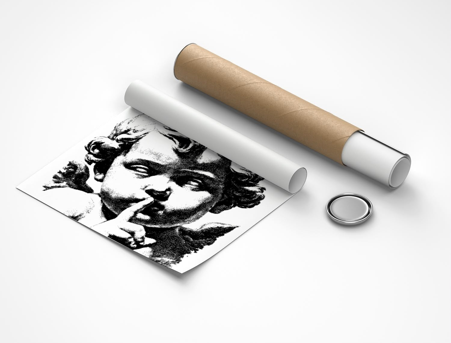 Rolled poster