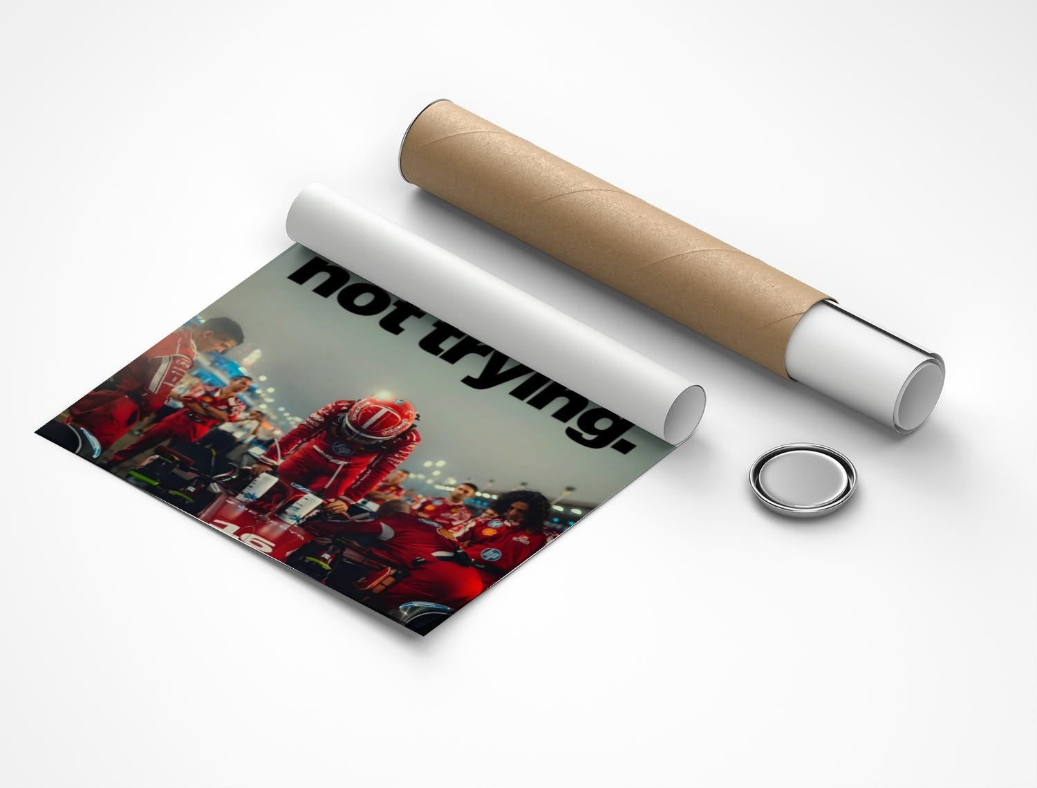 Rolled poster