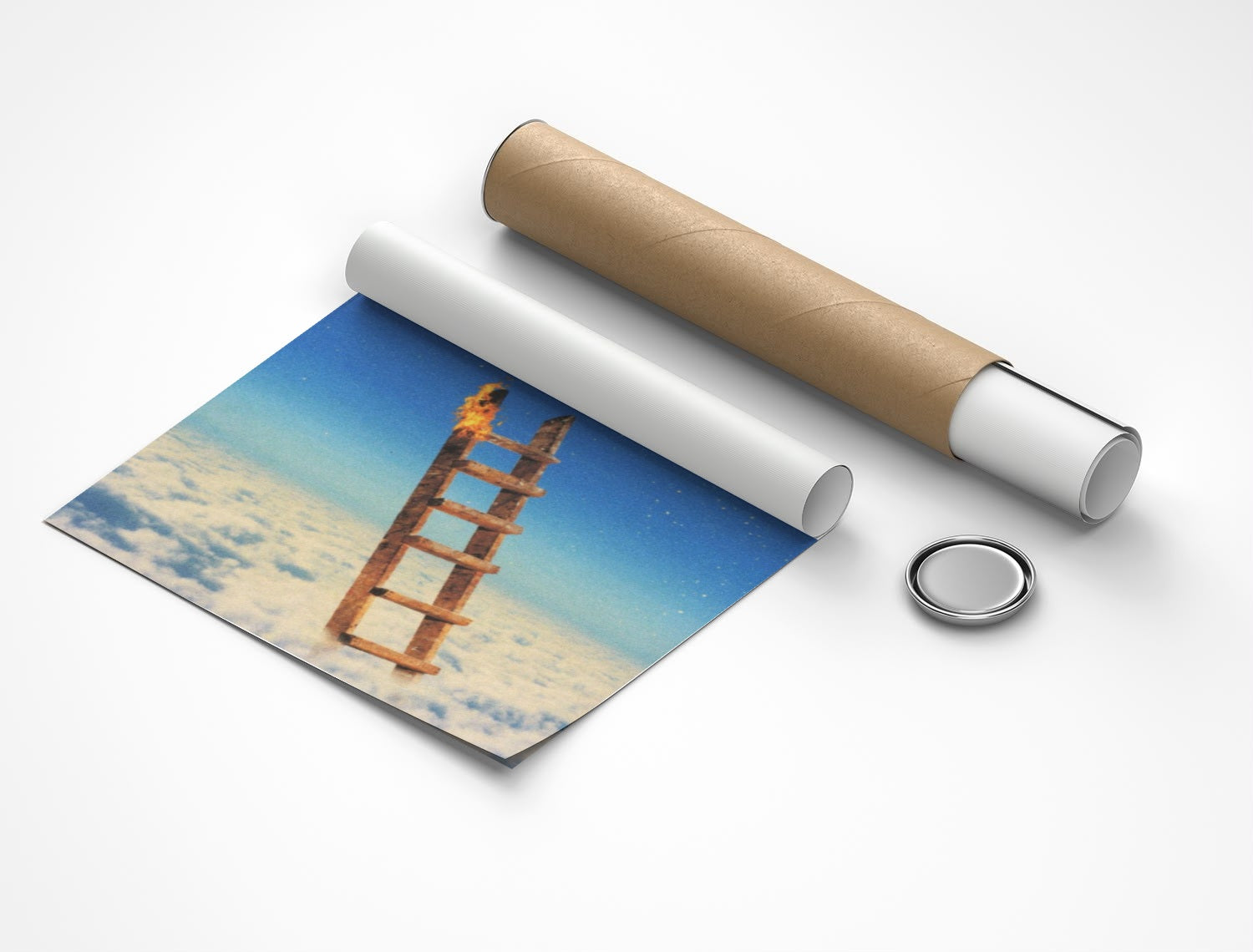 Rolled poster