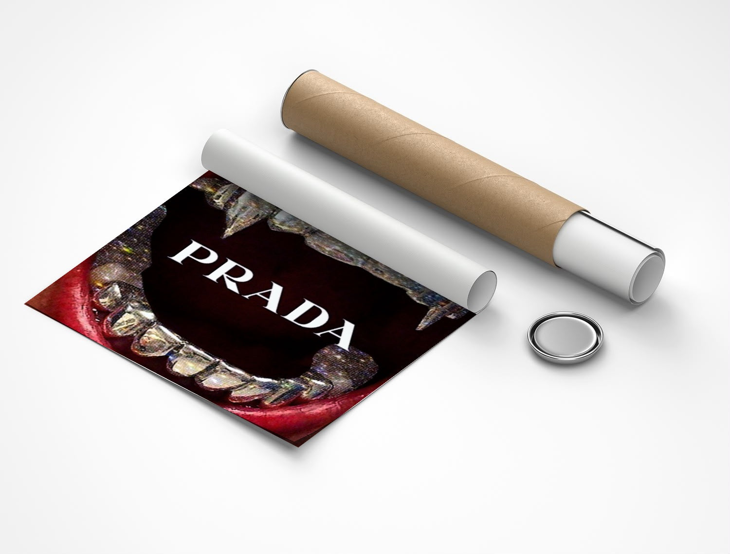 Rolled poster
