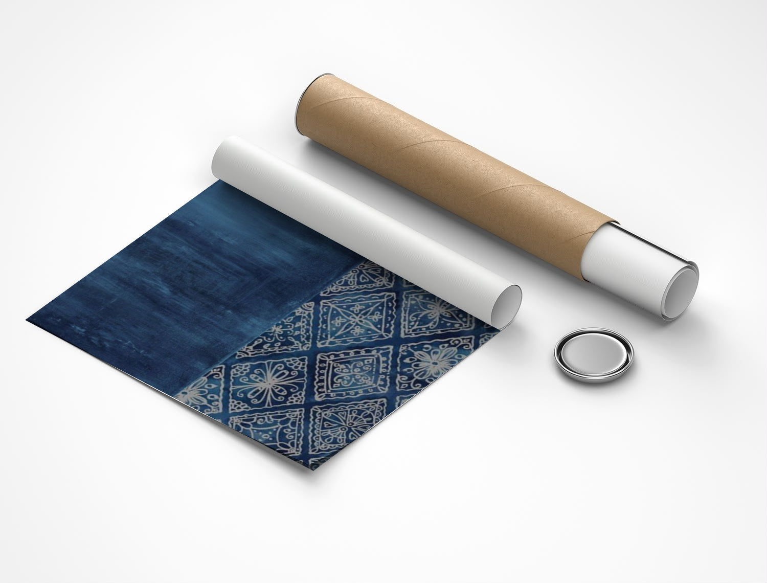 Rolled poster