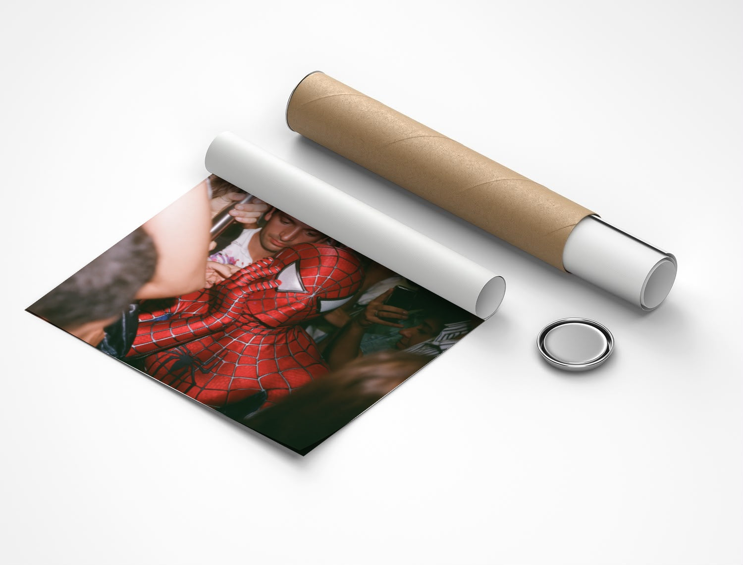 Rolled poster