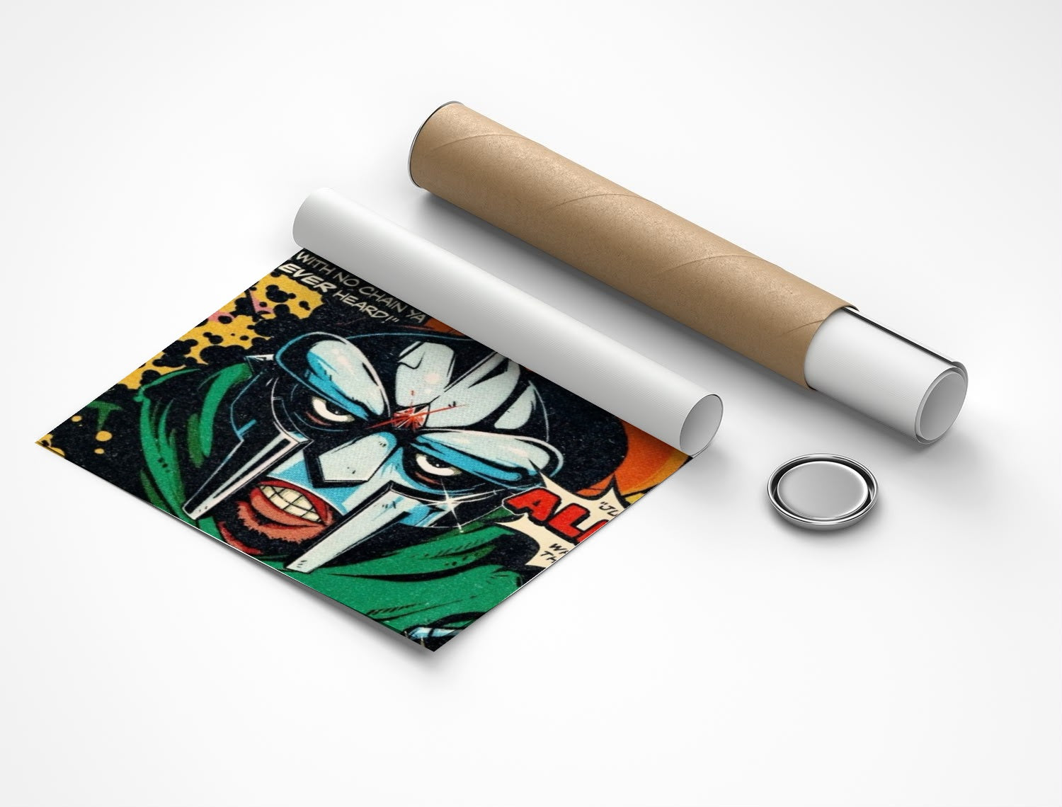 Rolled poster