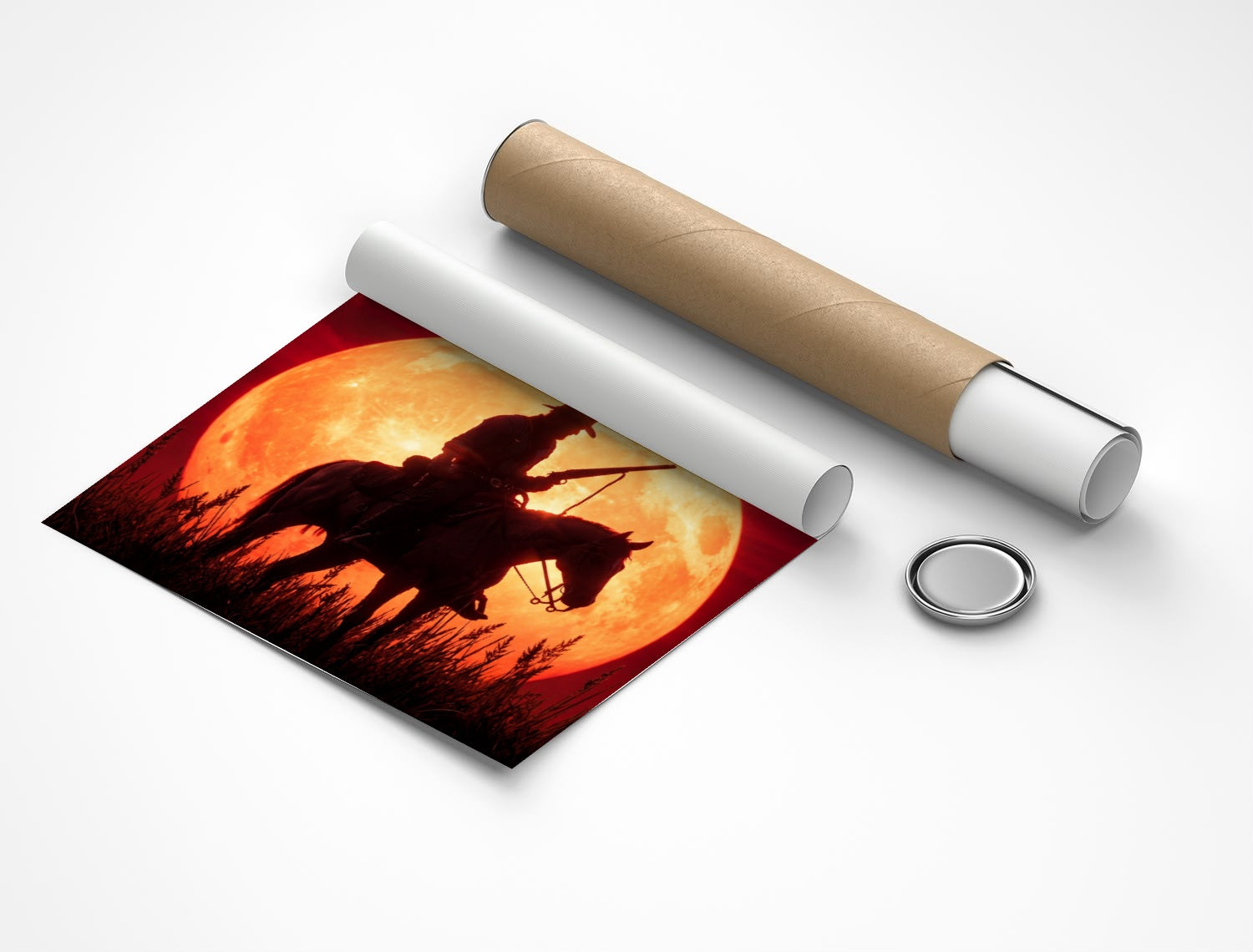 Rolled poster