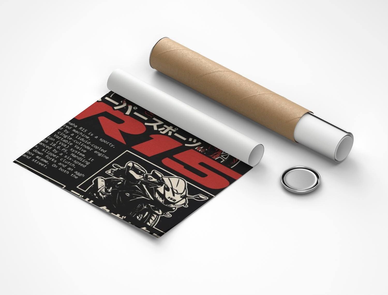 Rolled poster