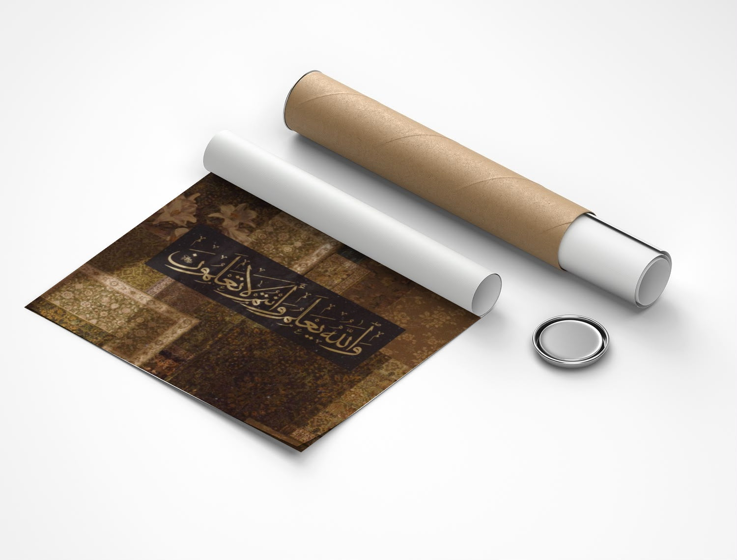 Rolled poster