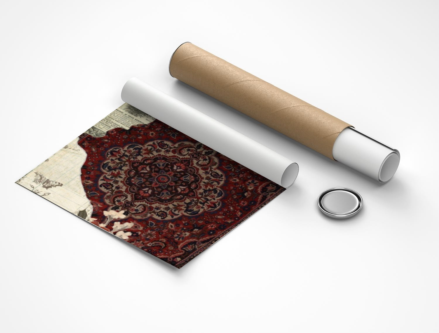 Rolled poster