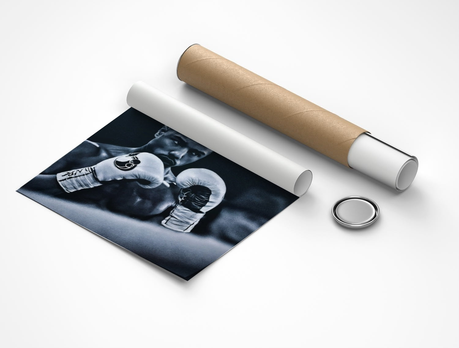 Rolled poster