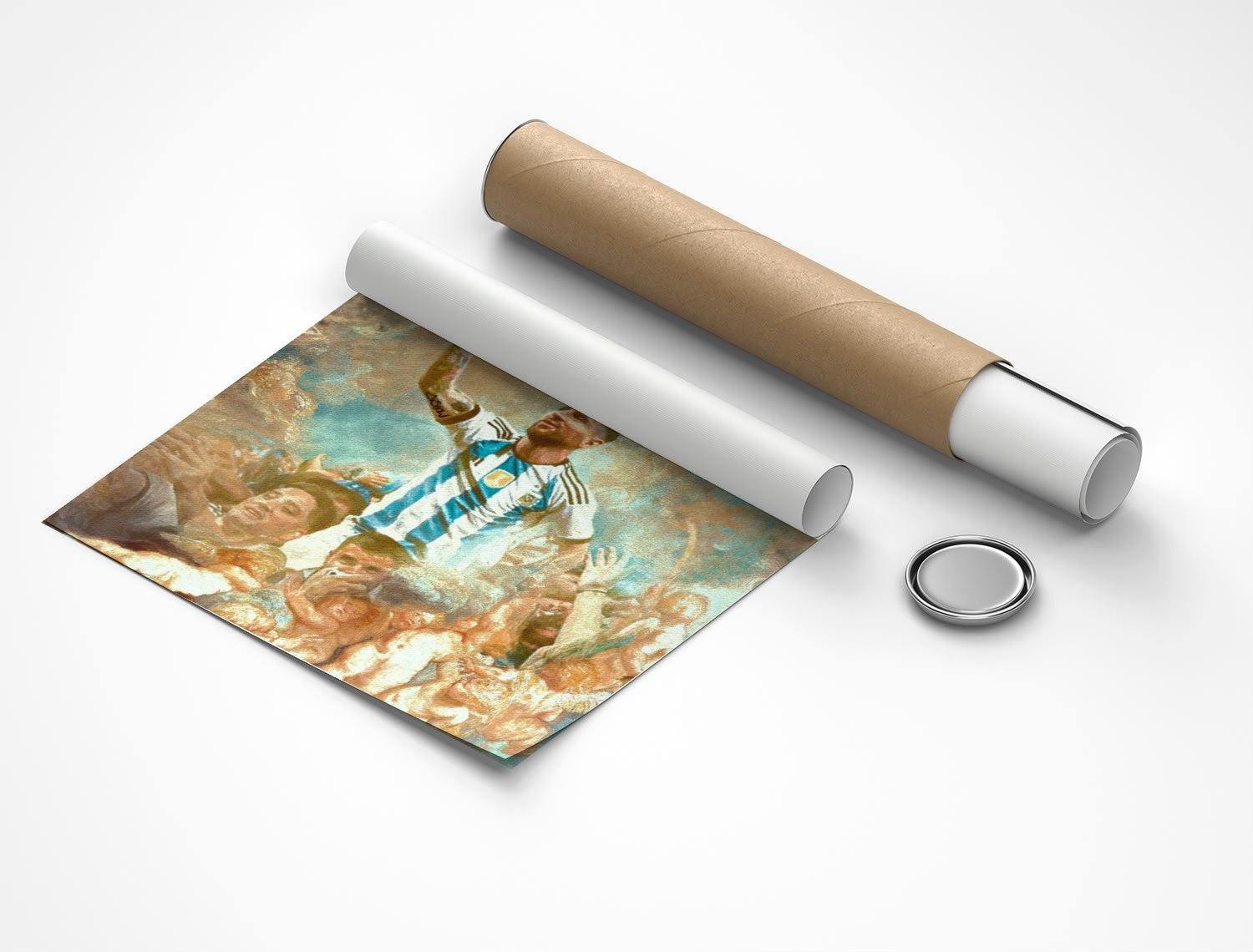 Rolled poster