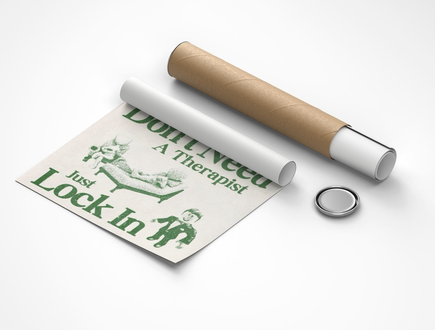 Rolled poster