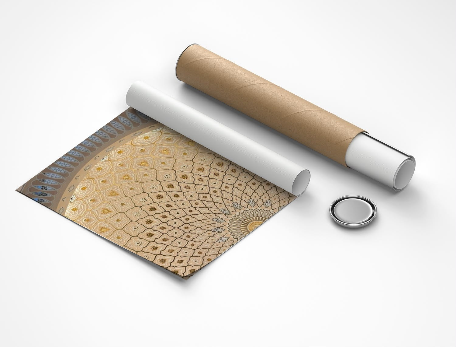 Rolled poster