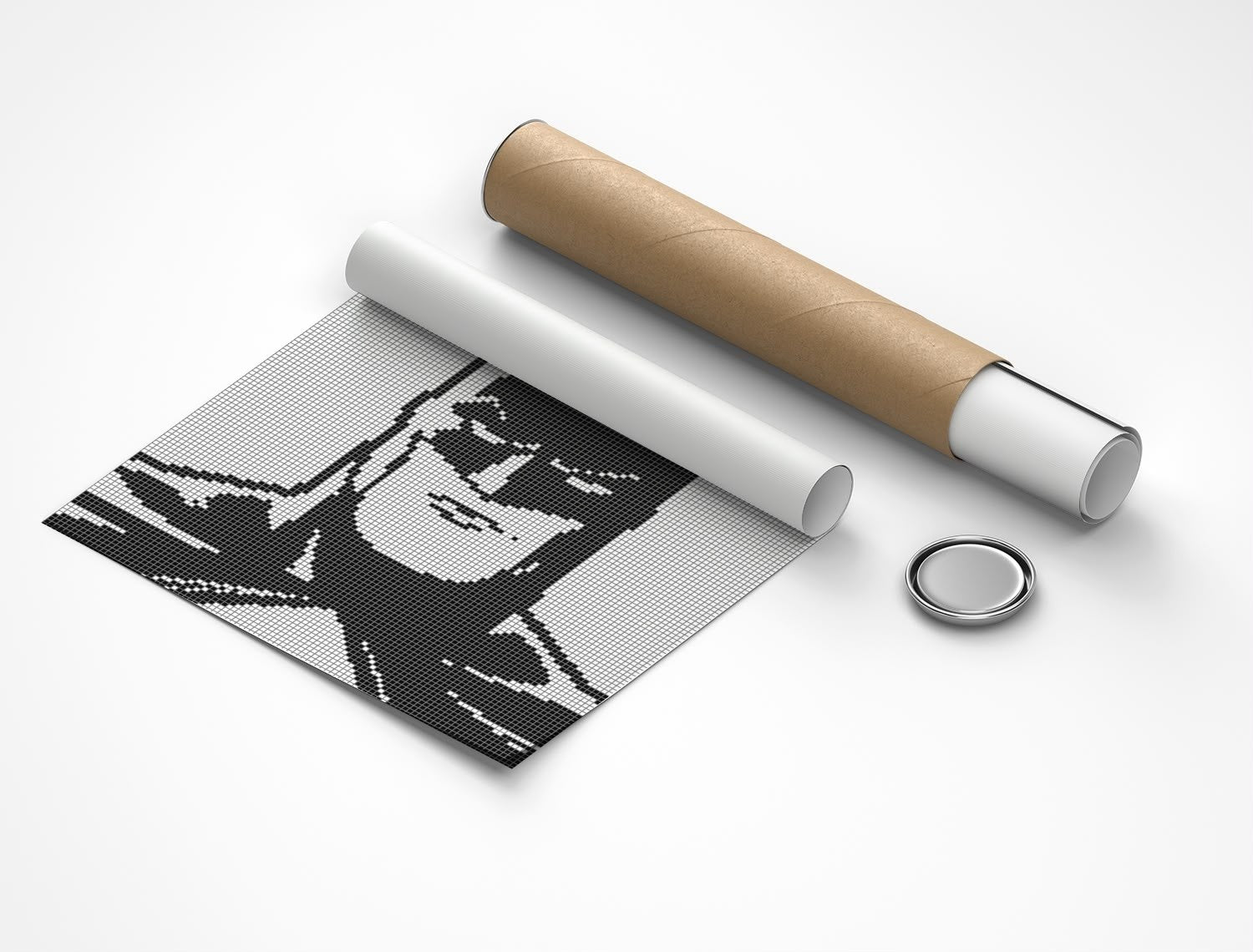 Rolled poster