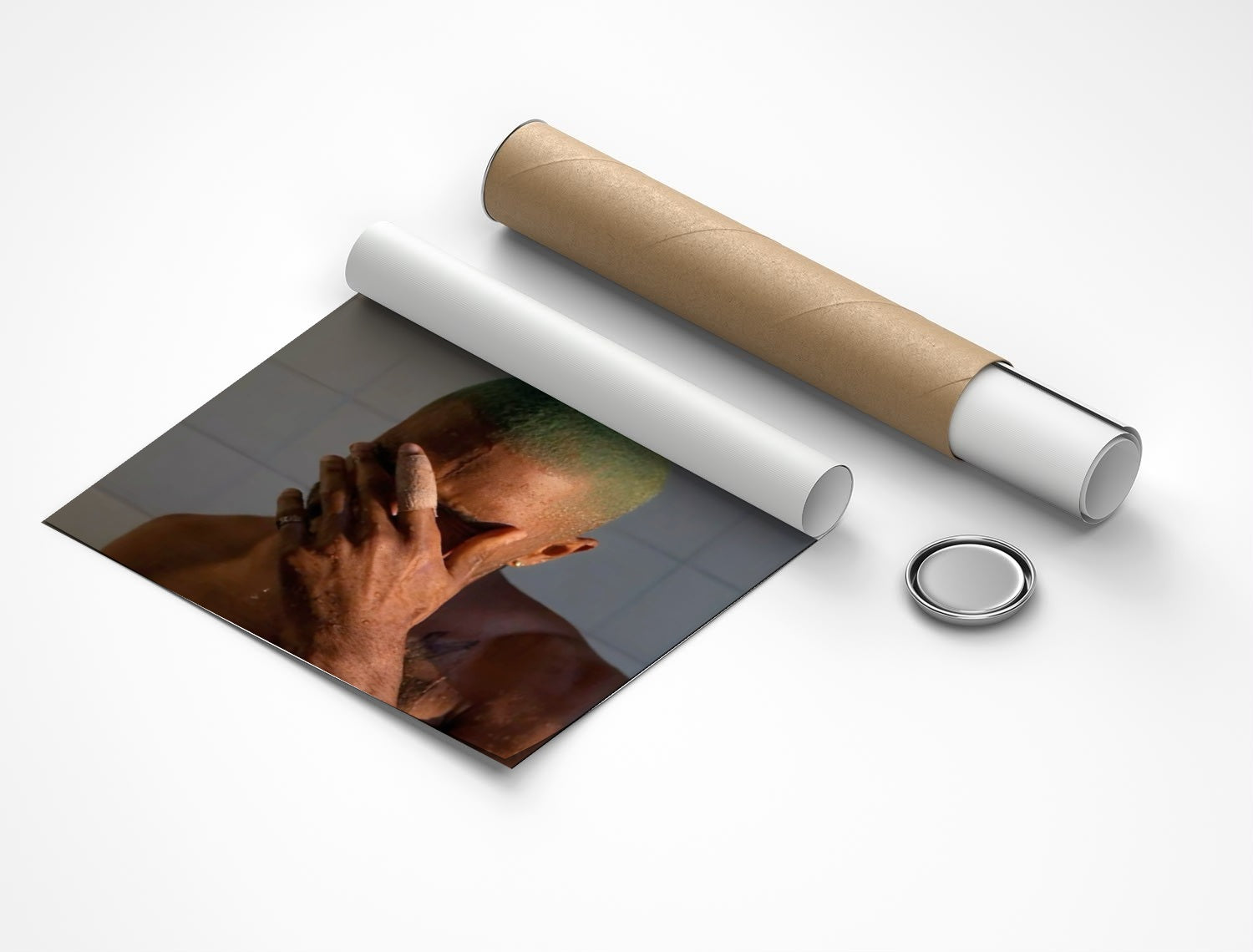 Rolled poster