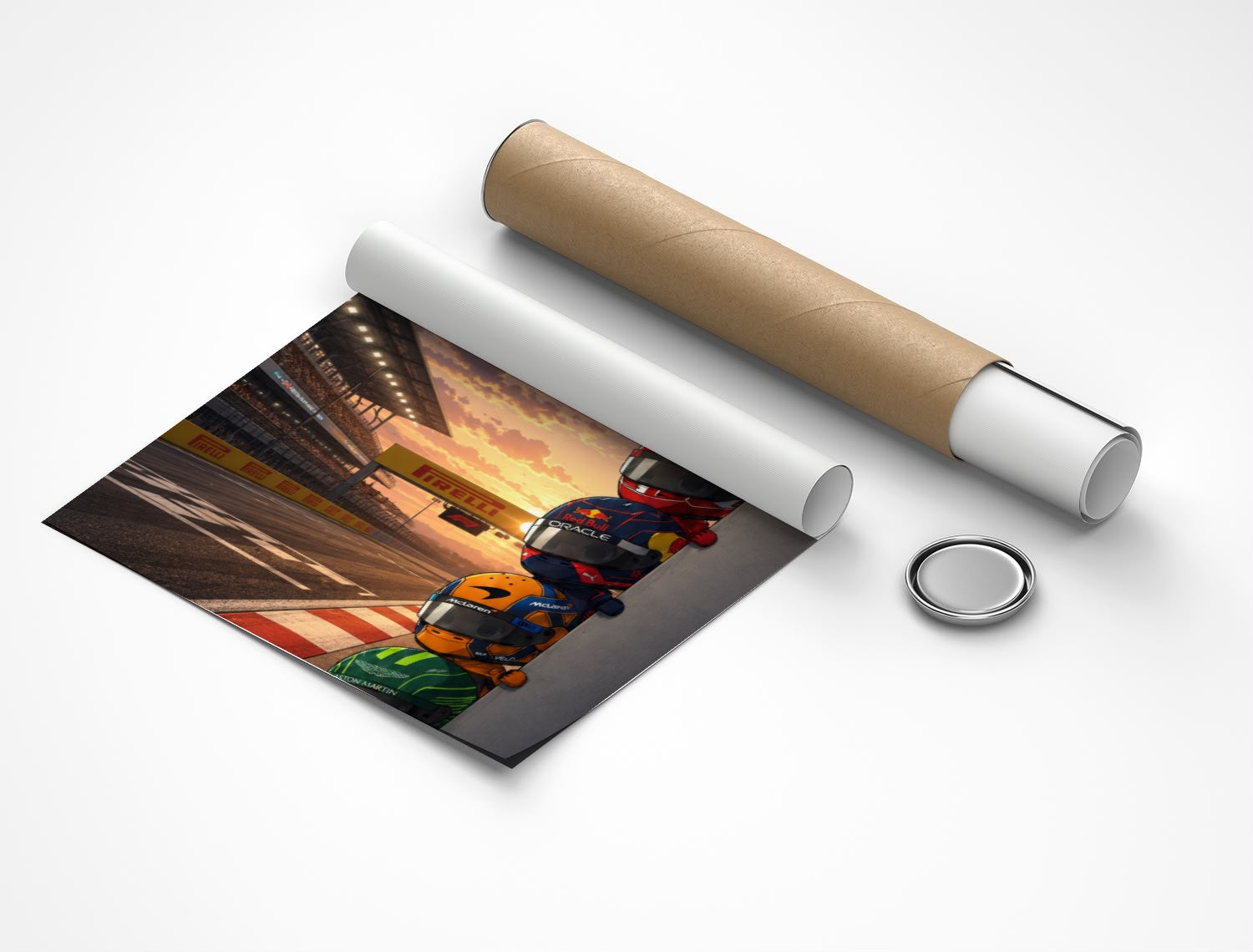 Rolled poster