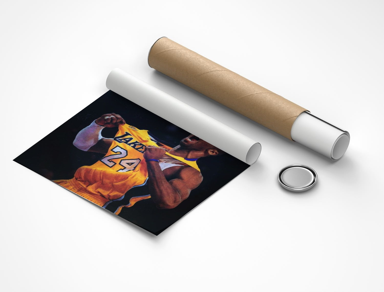 Rolled poster