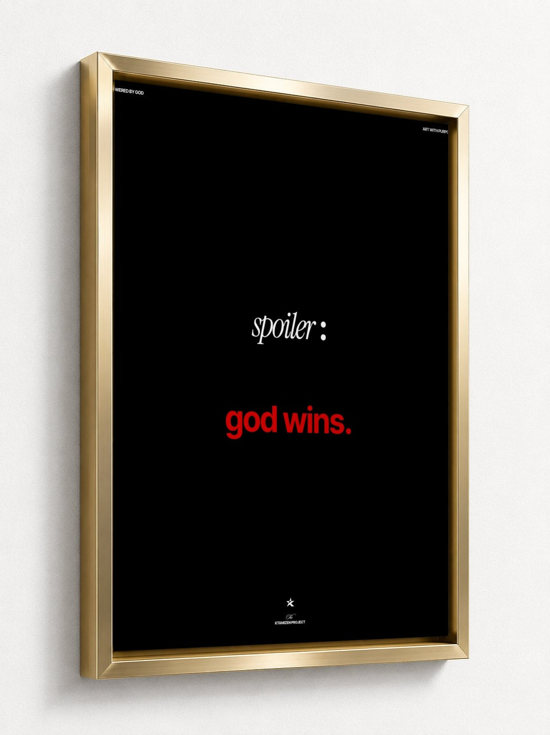 Gold floater