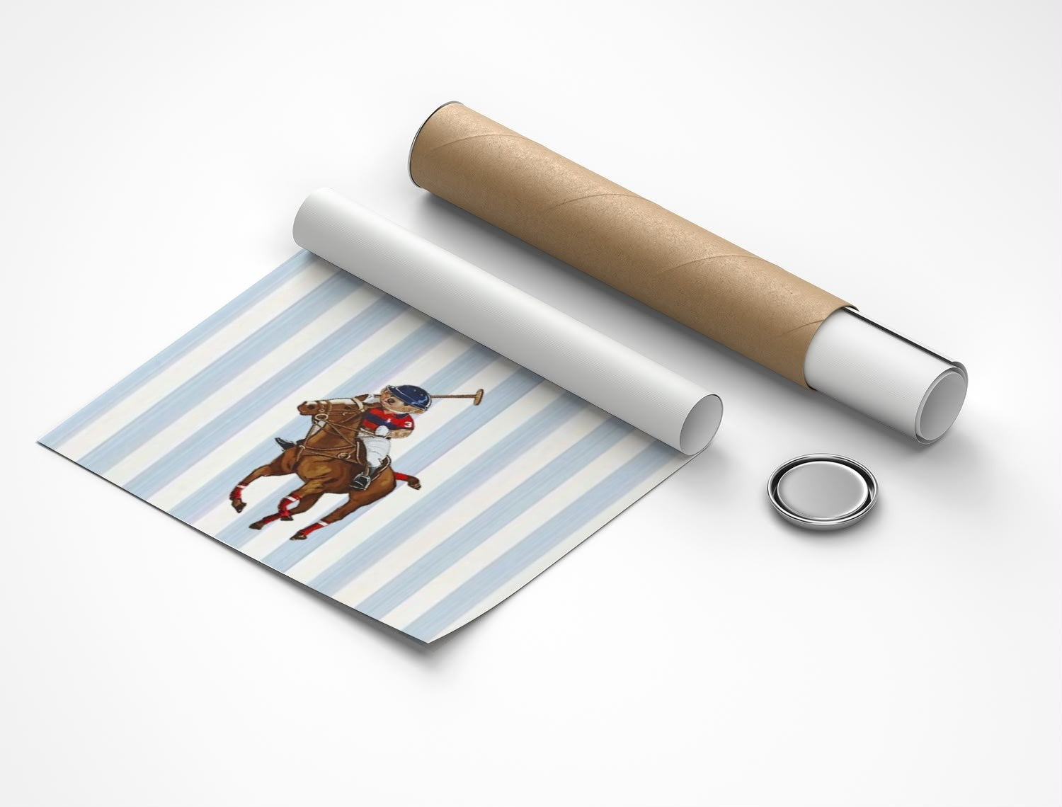 Rolled poster