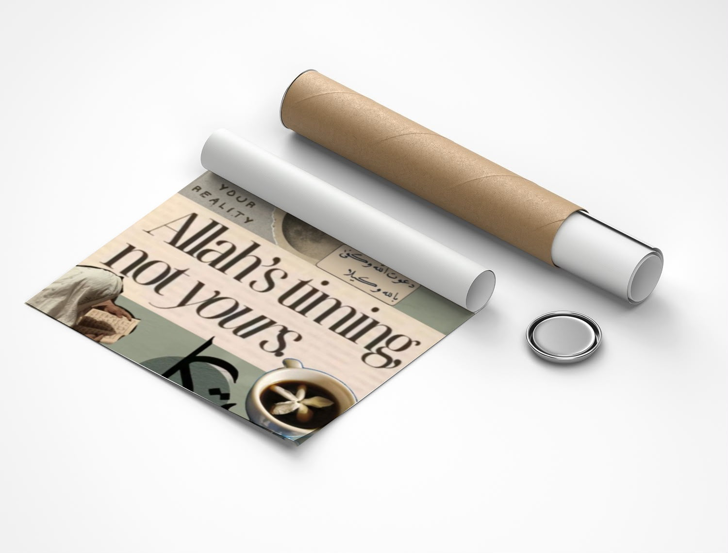 Rolled poster