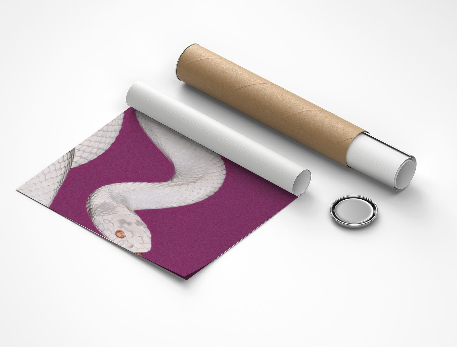 Rolled poster