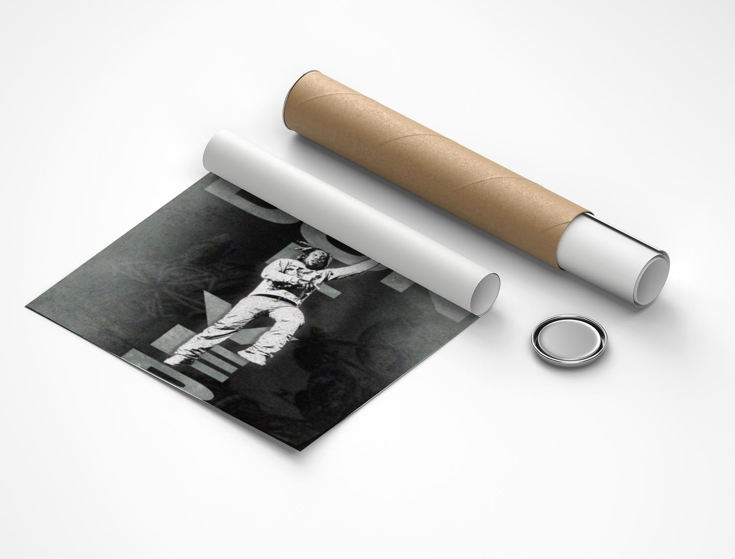 Rolled poster