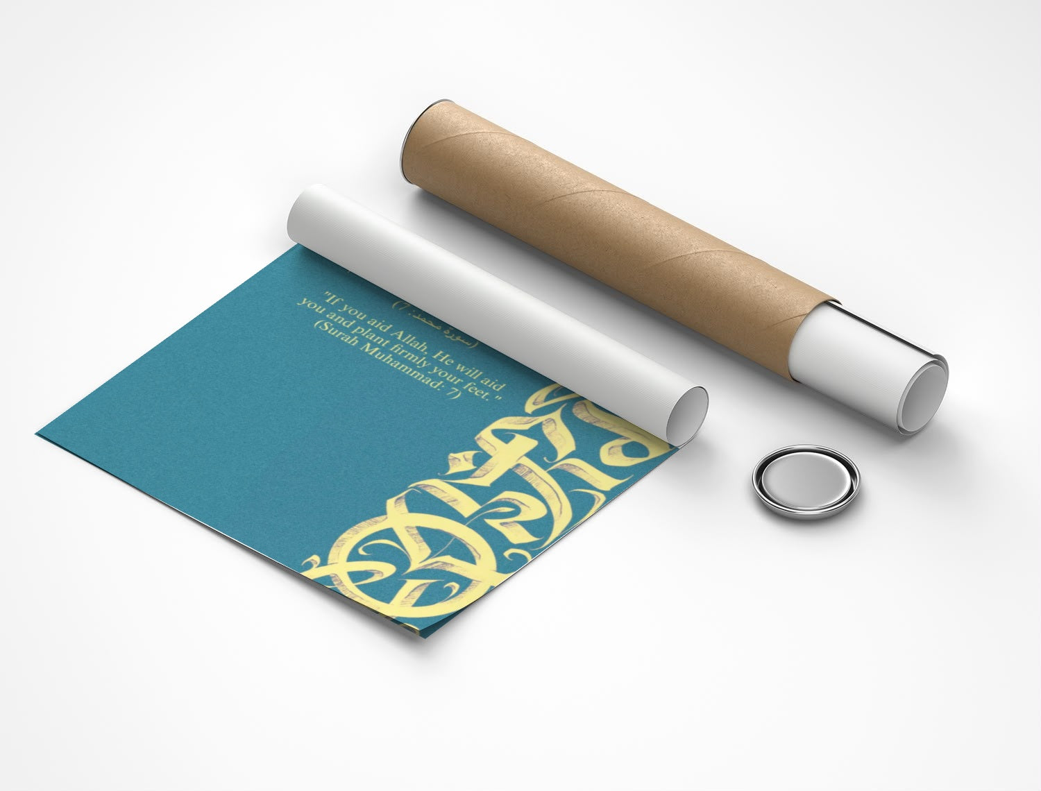 Rolled poster