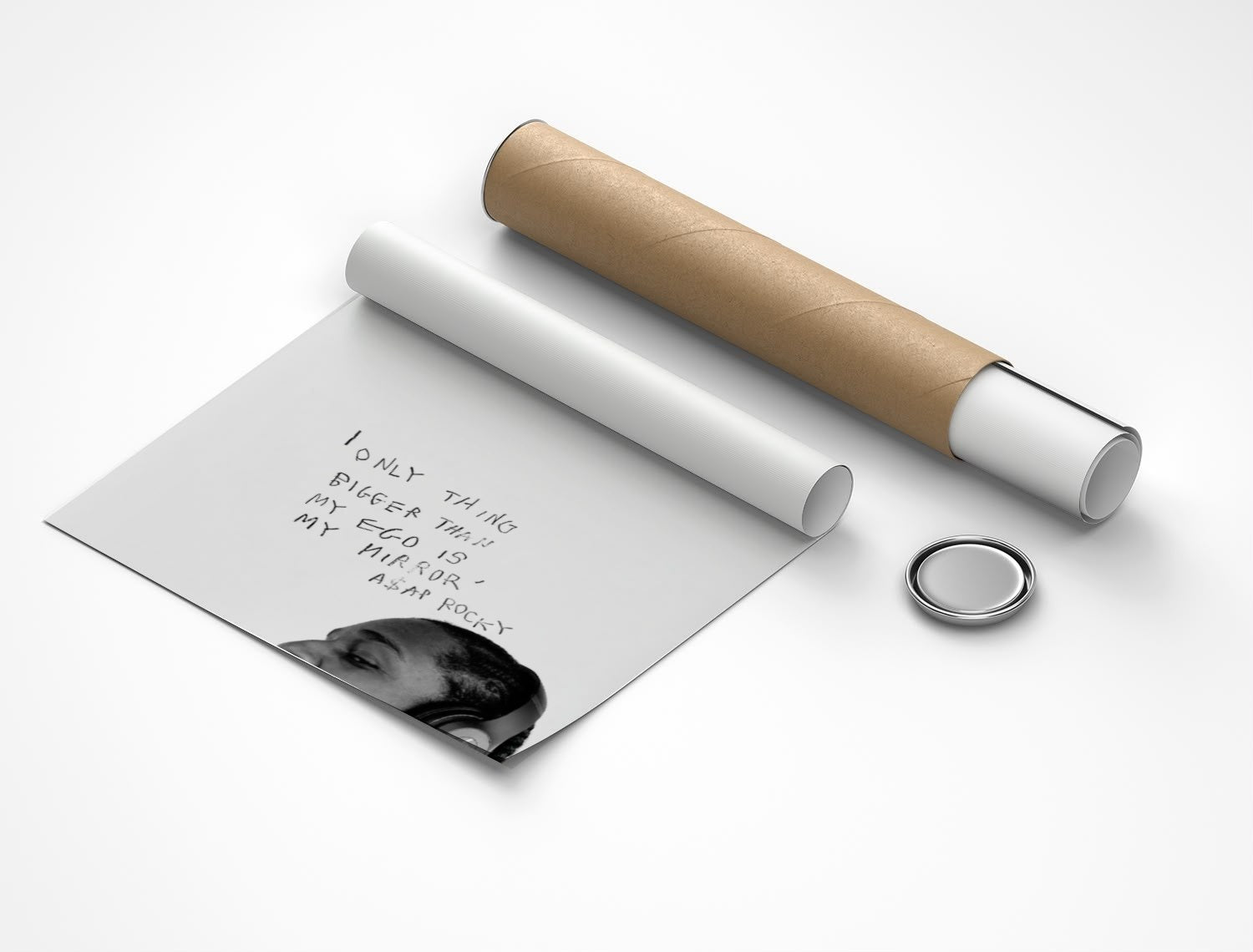 Rolled poster
