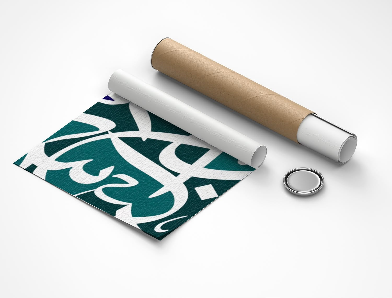 Rolled poster